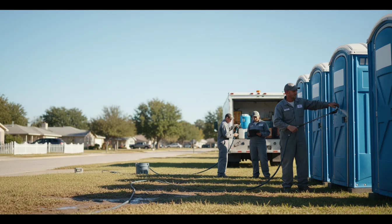 Long-Term Portable Toilet Rental in Gadsden, AL near me